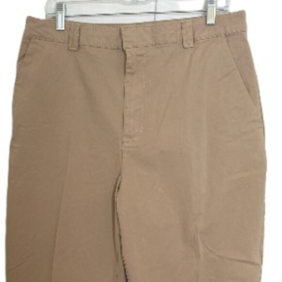 GAP Straight Up High Rise Khakis with Washwell Sz 12 - Picture 3 of 7